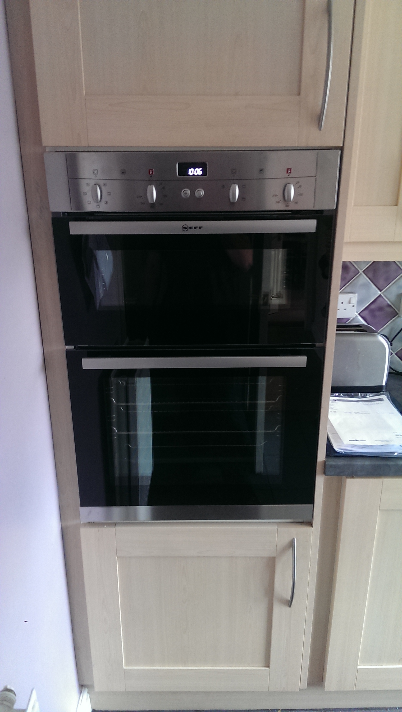 robinsons electric built in cooker installation july 2015